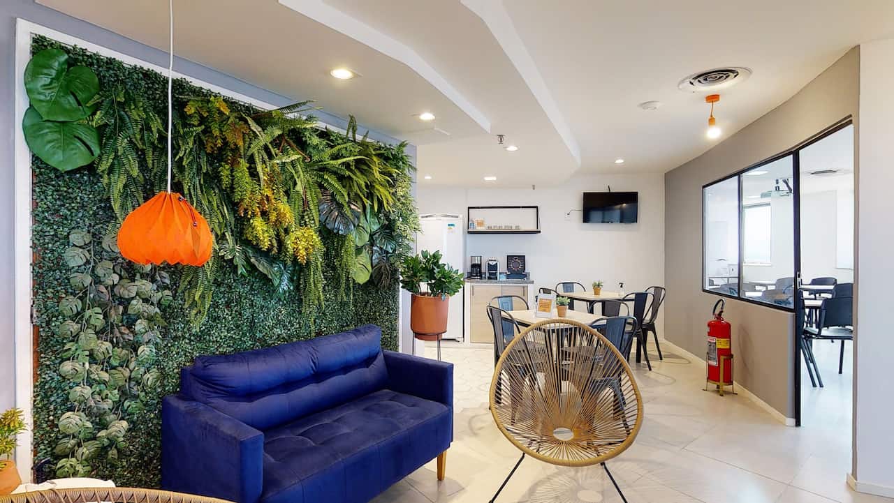 Lounge Coworking na Cinelândia Centro do Rio de Janeiro